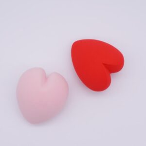 heart shaped private label beauty blender