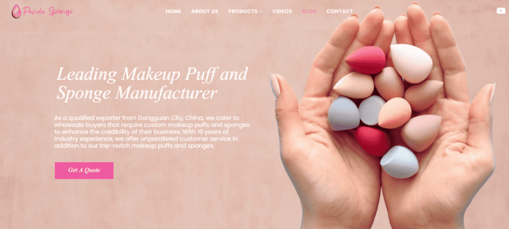Panda Sponge - Leading Makeup Sponge Manufacturer and Supplier for Wholesale Buyers